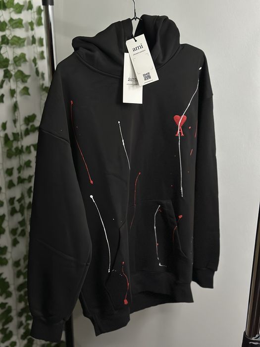 Hanorac barbati Ami picatele