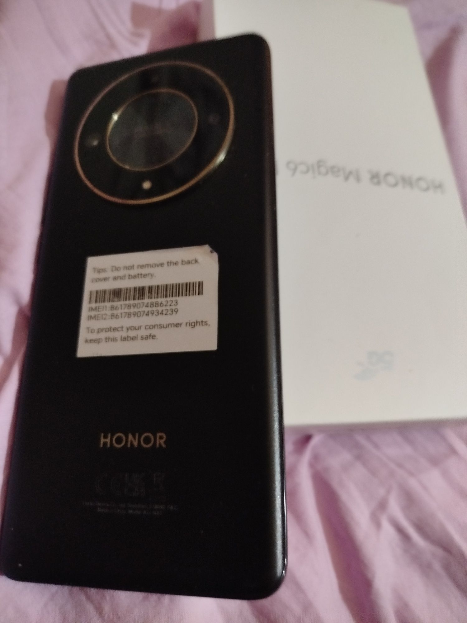 Телефон HONOR  256 гб. Със гаранция