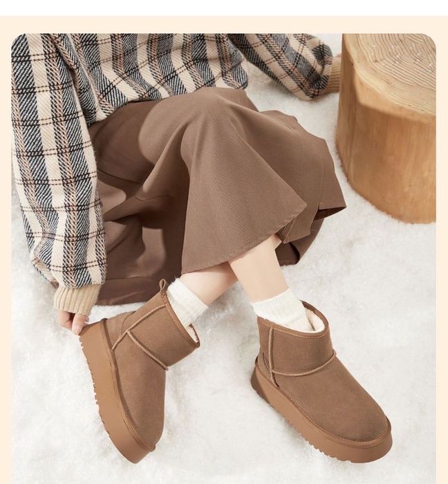 Угги коричневые новые