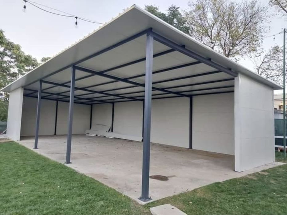 Vând garaj auto metalice