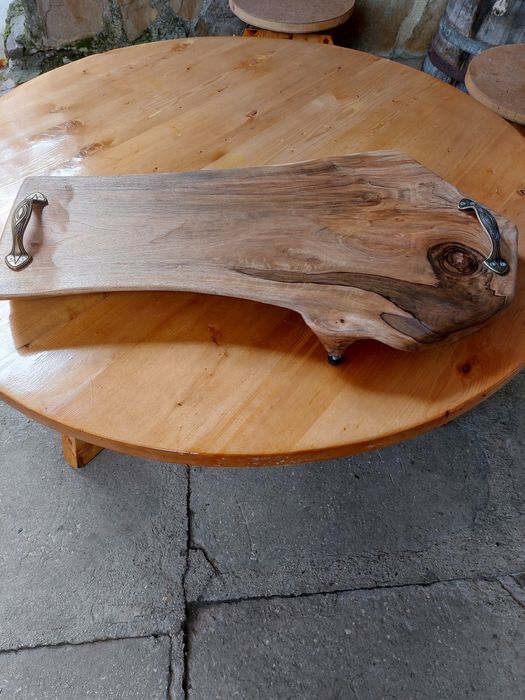 Дъска за рязане/поднос  от орех