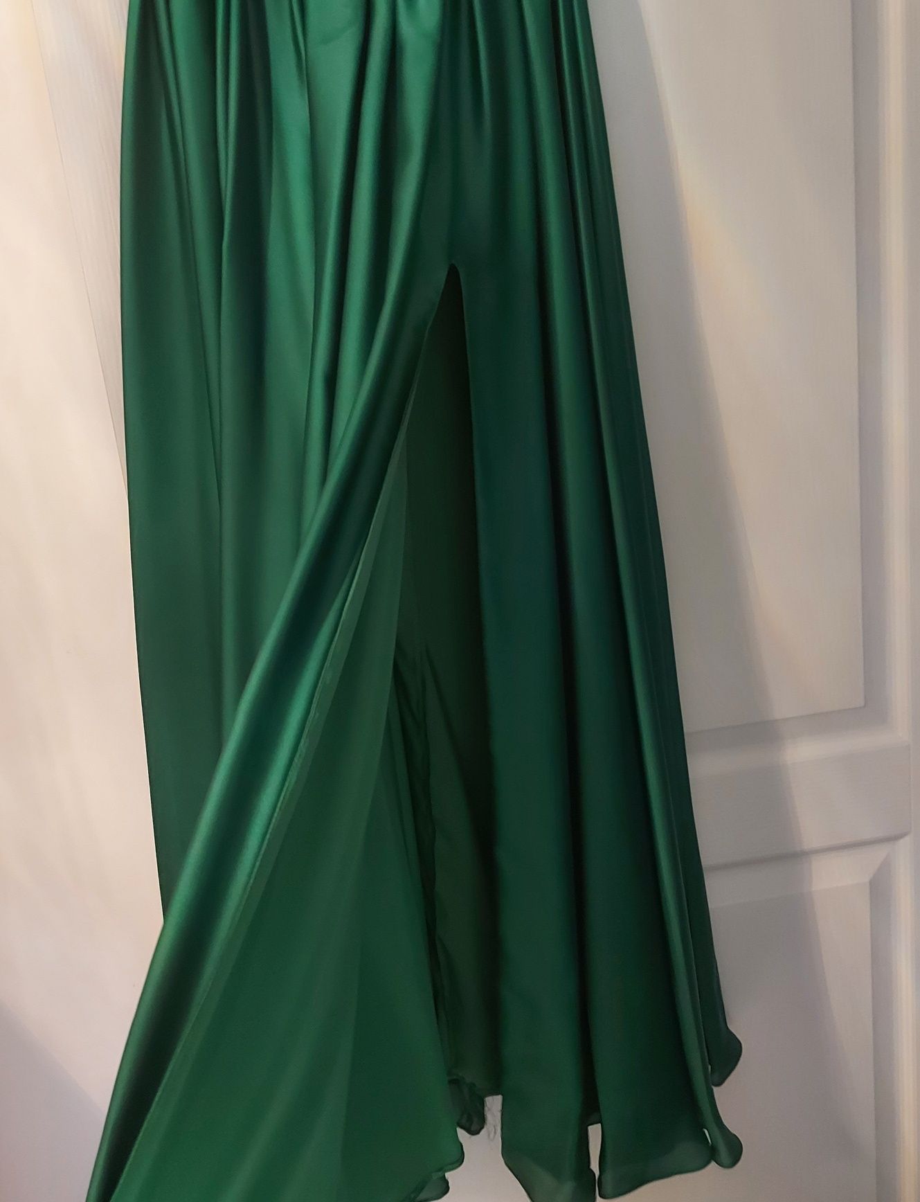 Rochie ocazie, verde, lunga
