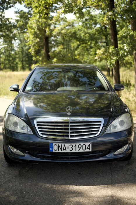 Bata fata Mercedes S W221 usa capota far stop injector admisie coarne