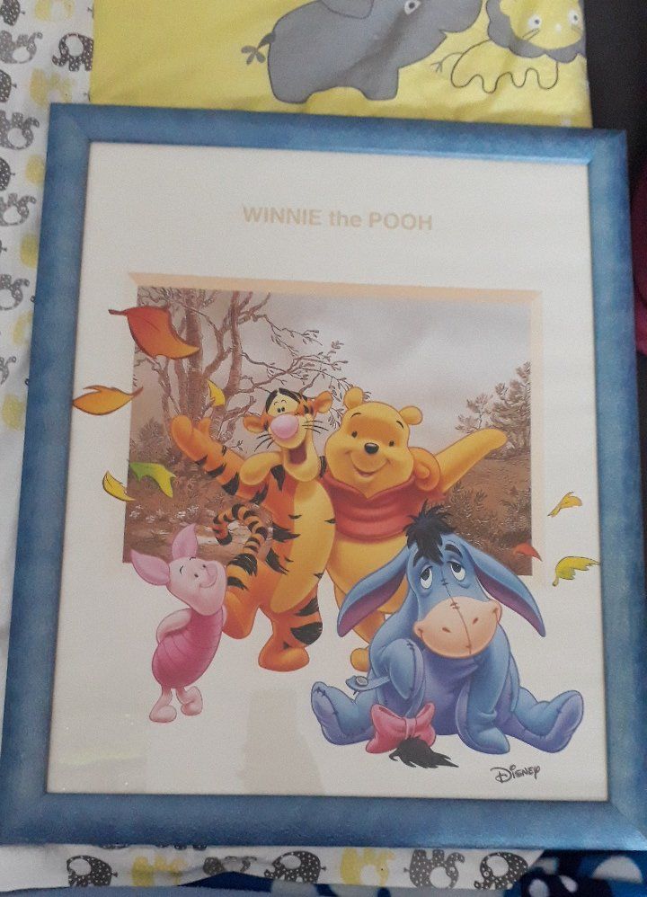 Tablou Winnie the Pooh 46×56 cm