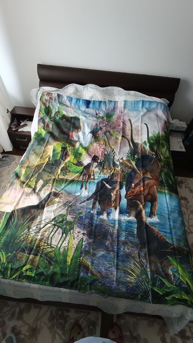 Set lenjerie de pat, covoraș pentru cameră copil