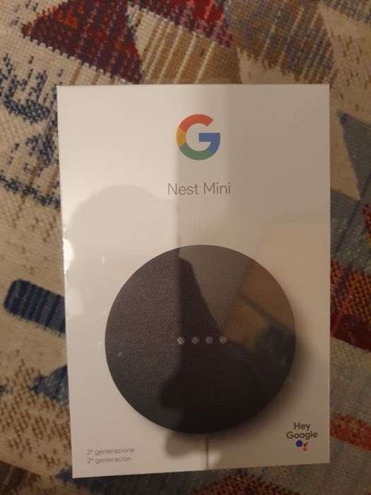 Boxă Google Nest Mini SIGILAT(a doua generație)