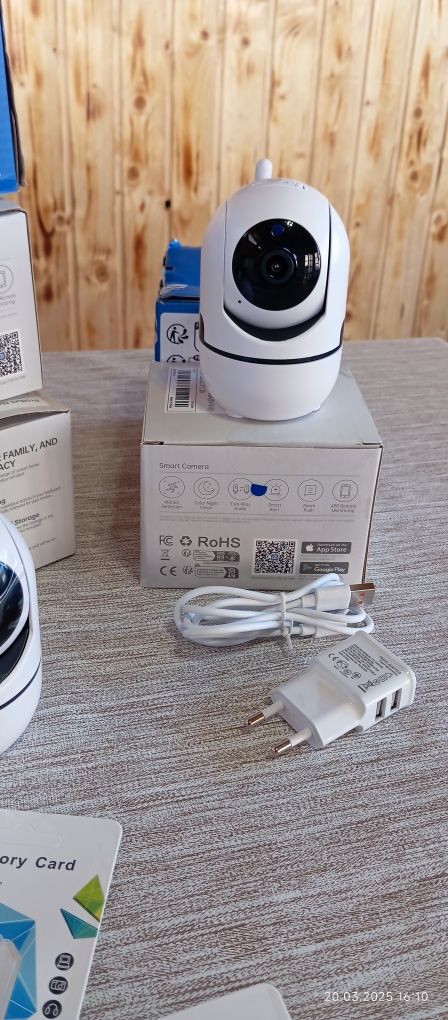 Wi-Fi Камера за видеонаблюдение през телефон