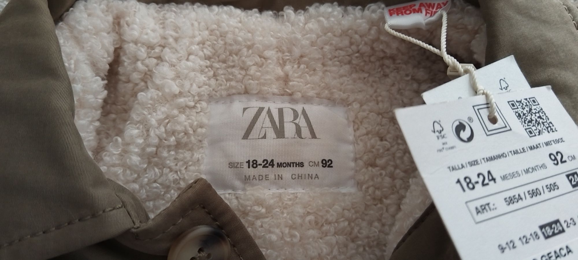 Haina baiat, Zara, mas 92 (18-24 luni)