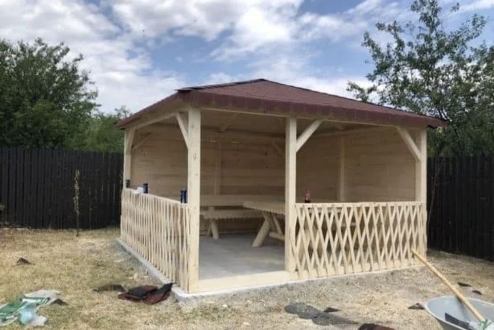 Foișor și terase mobilier și gradina