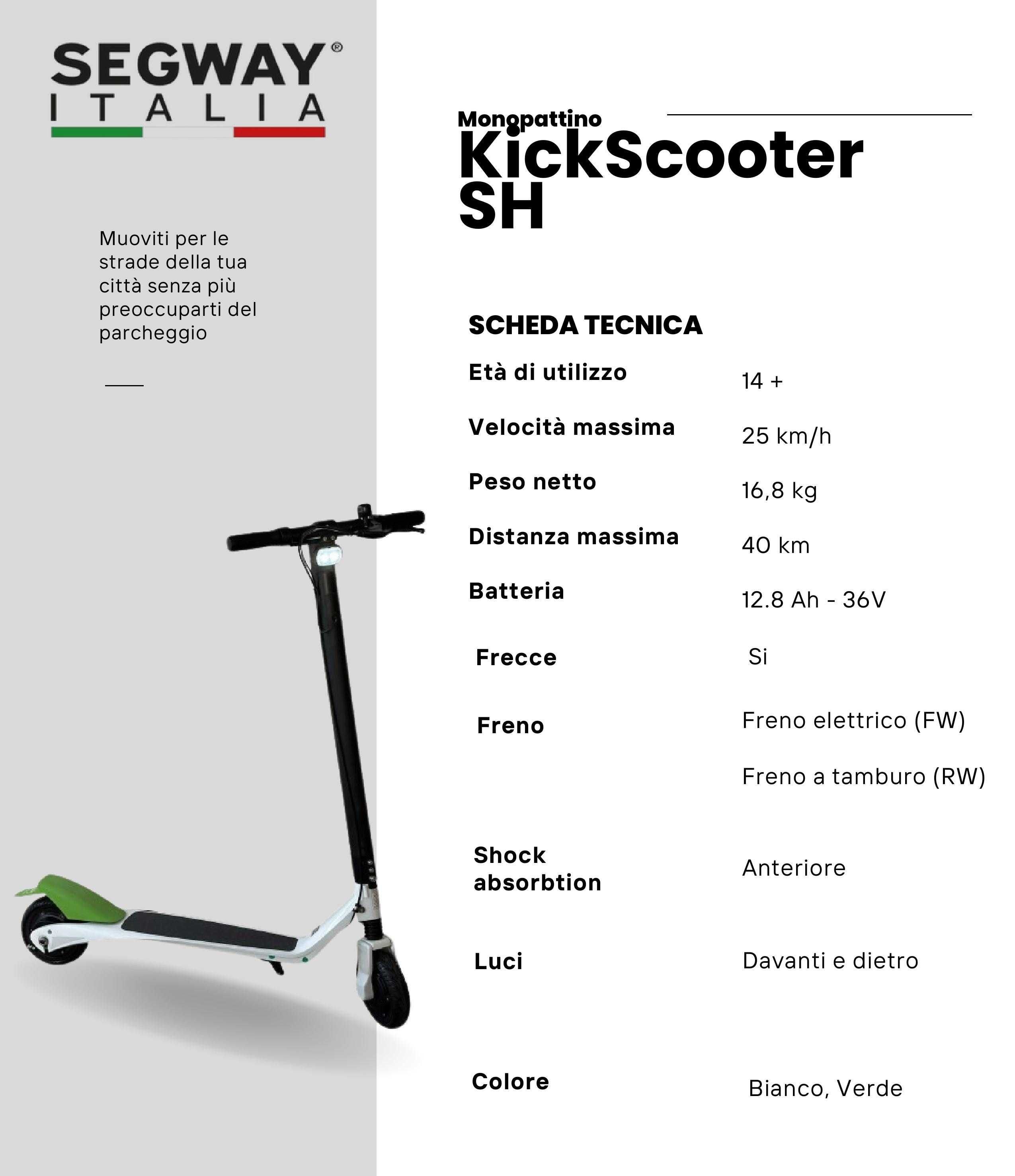 Чисто Нова Електрическа Tротинетка/Скутер - SEGWAY KickScooter SH
