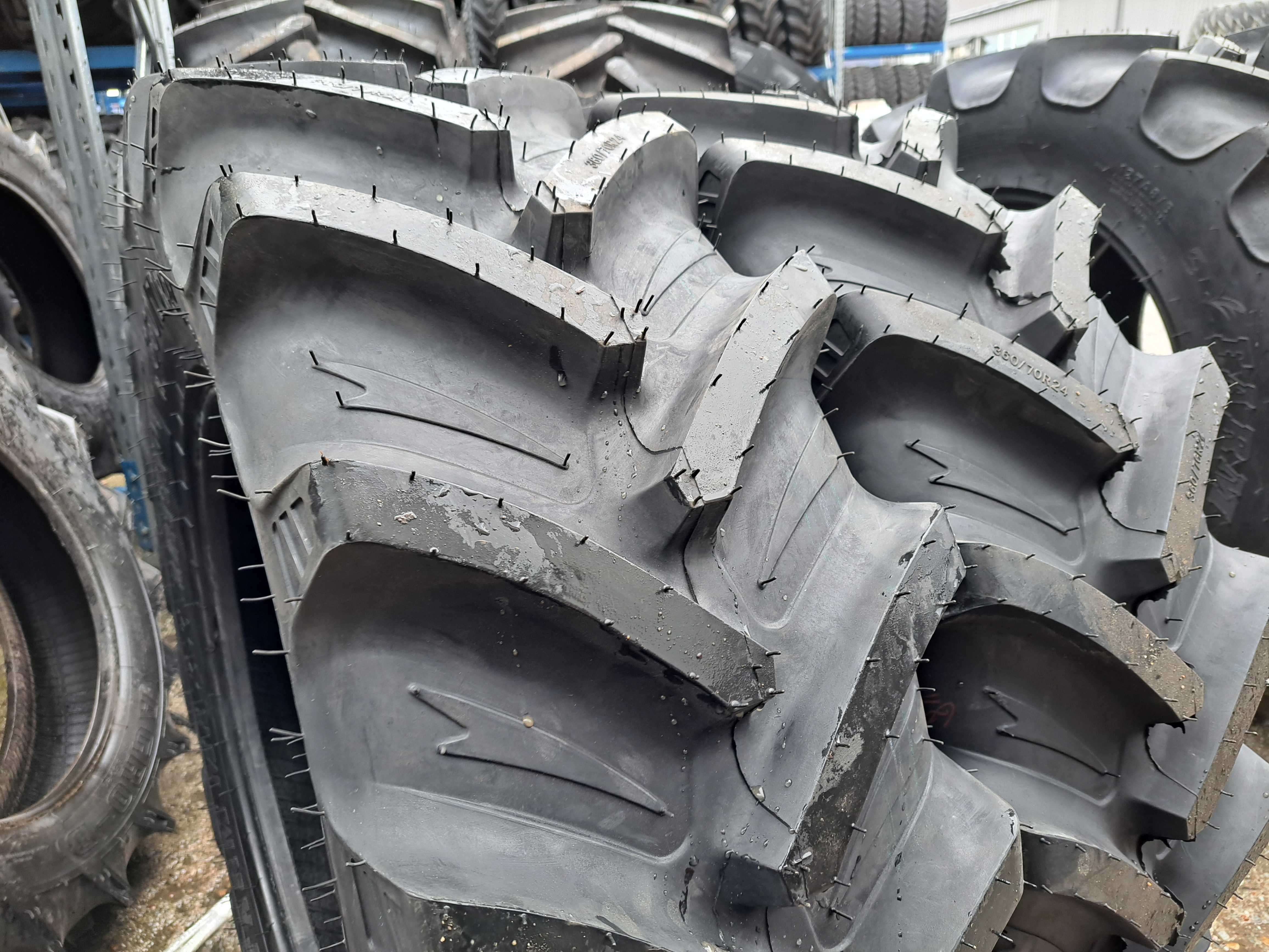 Anvelope marca MRL 360/70R24 cauciucuri radiale noi TRACTOR FIAT