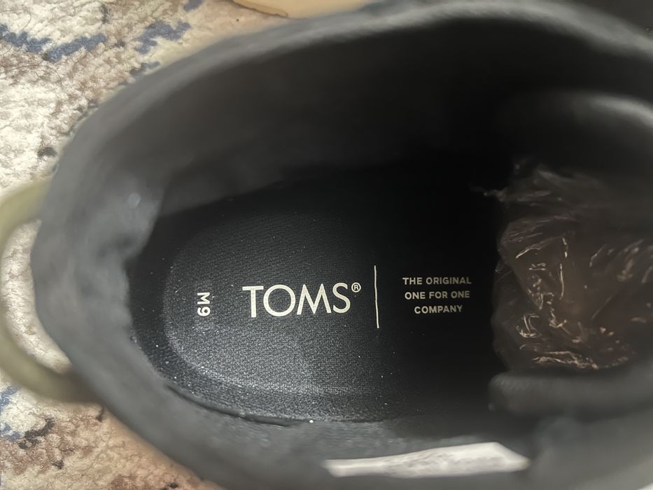 Ботинки TOMS натуральный нубук привозные оригинал