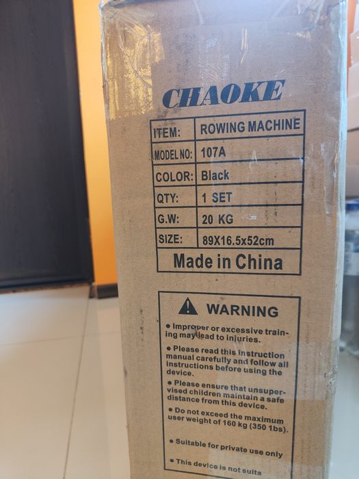 mașină de vâslit (rowing machine) CHAOKE.