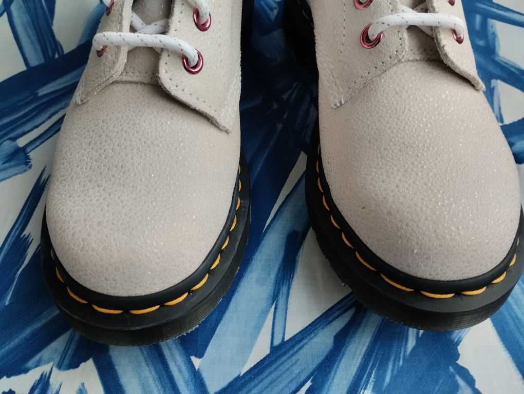Dr Martens - 1460 Bejewelled Боти Кубинки Естествена Кожа Номер  37
