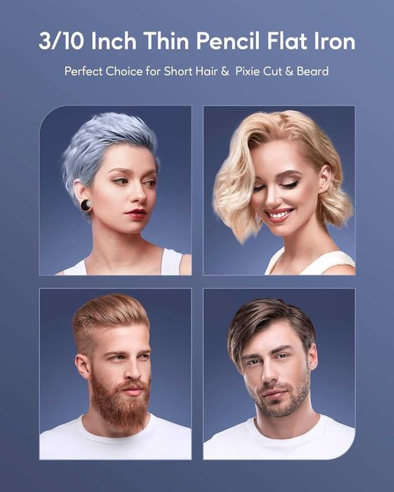 stylocks Мини преса  за къса коса,  5 температурни настройки