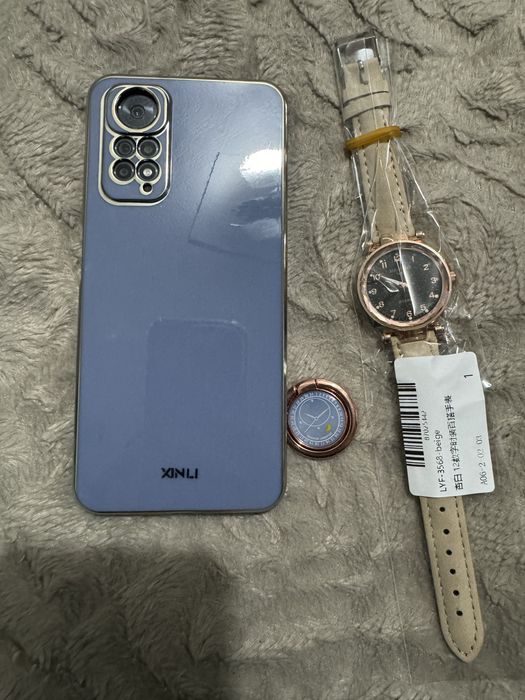 Чехол на Redmi Note 11 s синий.