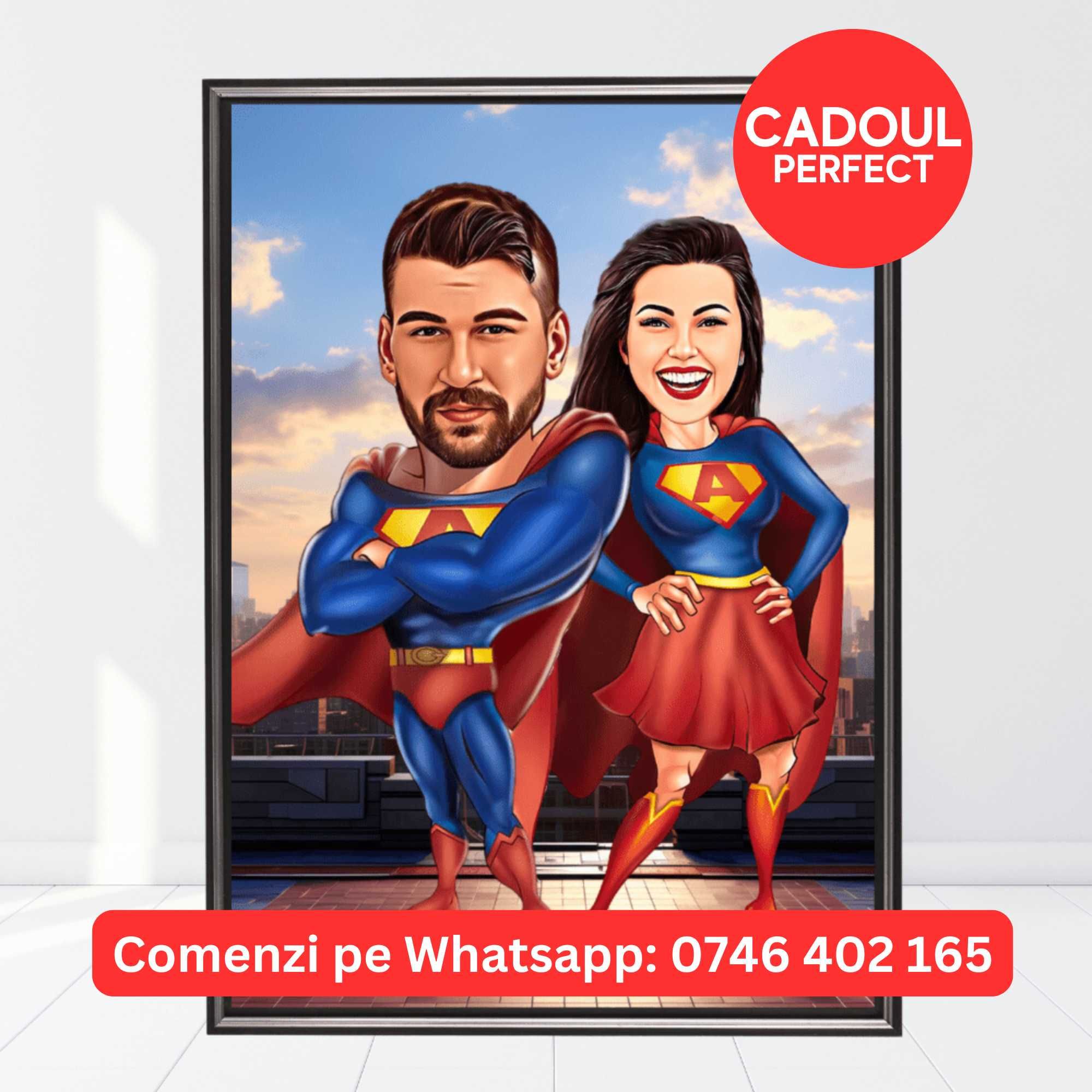 Cadouri Femei Barbati Iubita Tablouri Portrete Caricaturi la Comanda