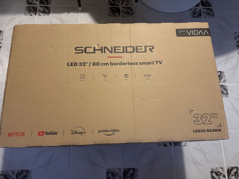 Vand televizor tv Smart Schneider, 80 cm, sigilat, 2 ani garantie