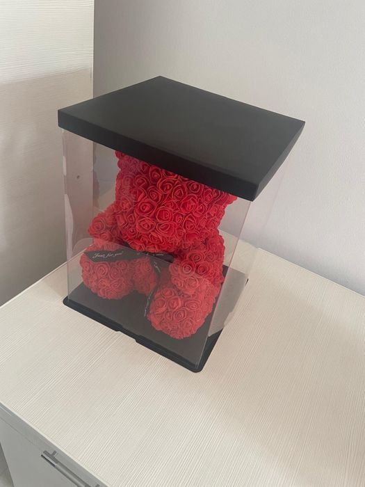 Ursuleti si inima din trandafiri de sapun