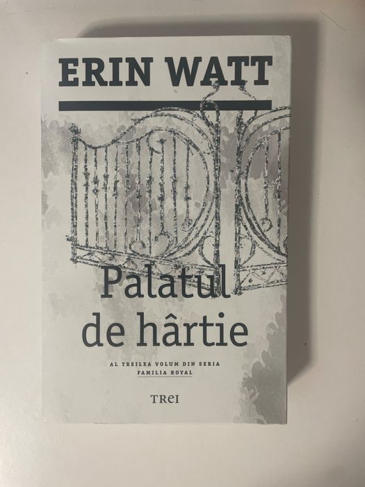 Palatul de hârtie - Erin Watt; carte abia cumpărată.