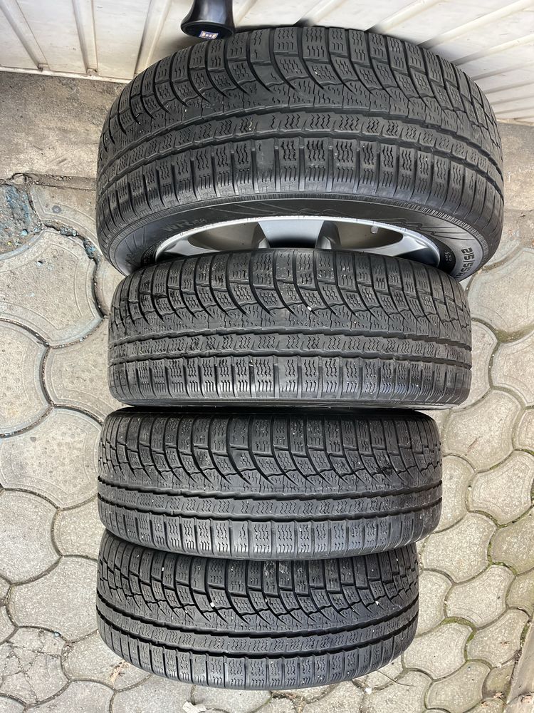 Jante 5x112mm anvelope 215/55 R17 VW, Audi, Seat, Skoda Mercedes