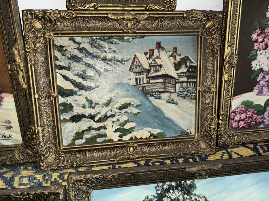 Tablouri pe panza la 1000 lei bucata