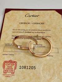 Cercei Cartier LOVE Rose Gold 18K Diamond
