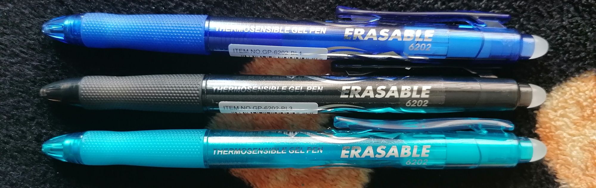 Pixuri cu gel ERASABLE