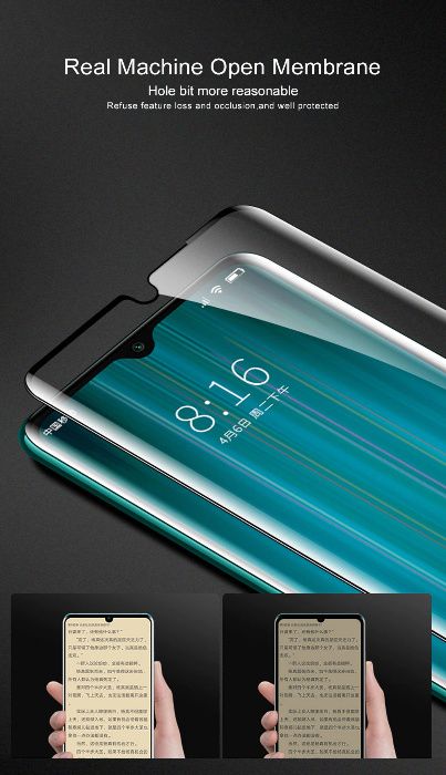 Folie sticla securizata 20D FULL GLUE Xiaomi Redmi Note 8 Pro