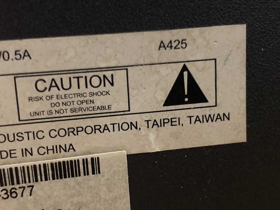 Sistem Dell Zylux A425 Multimedia 2.1 pentru PC cu subwoofer