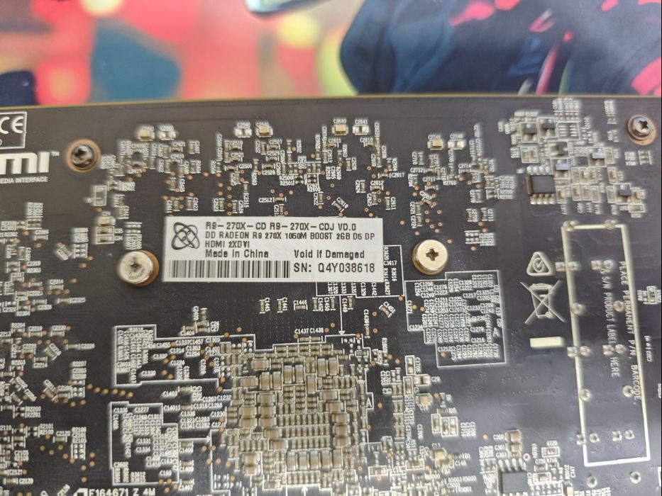 Видеокарта Radeon R9-270X, 2GB