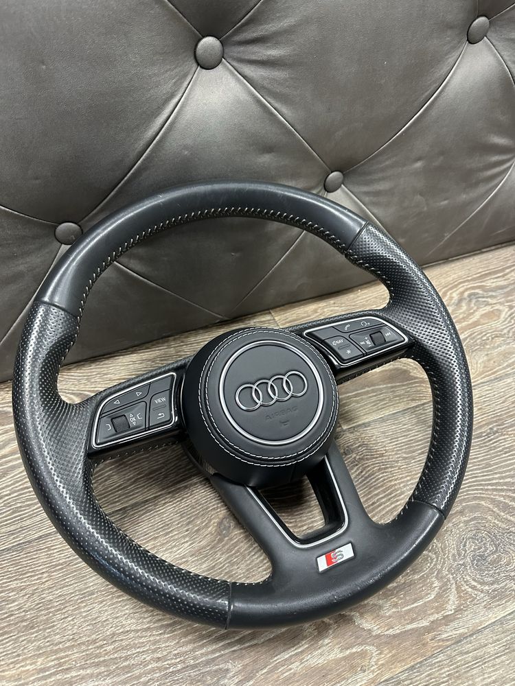 Audi S line Волан с кожен аирбаг ейрбег