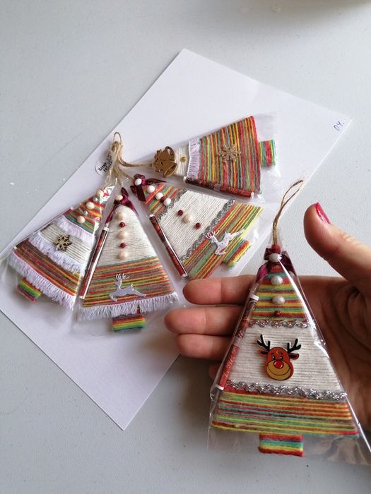 Коледни елхички с късметчета