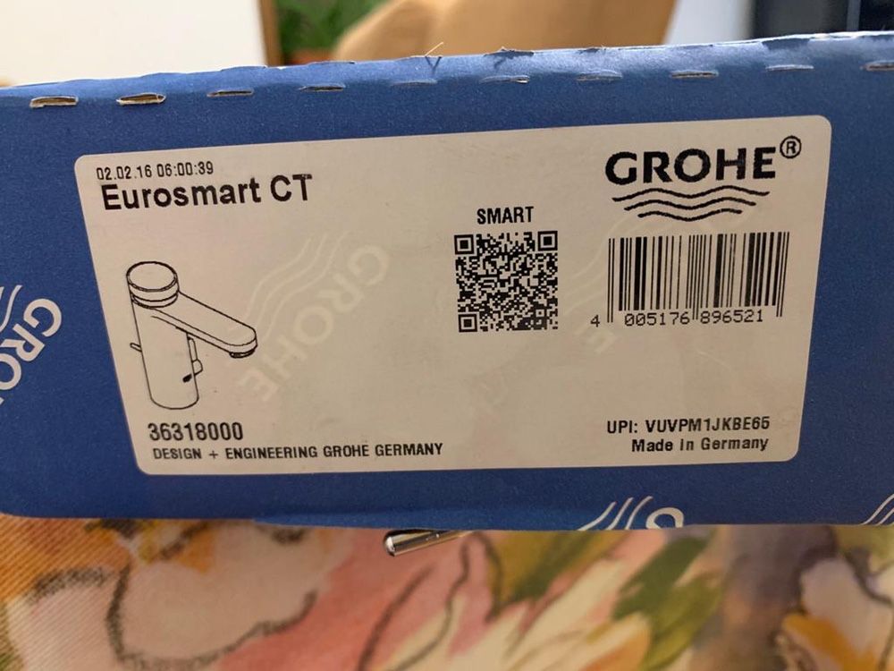 Vand baterie lavoar Grohe Eurosmart CT