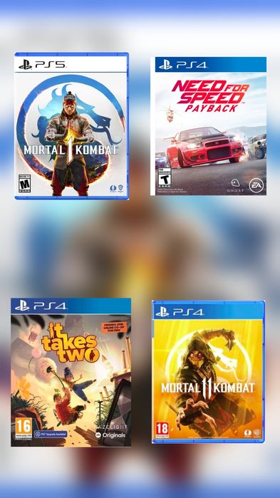 Игры для ps4, ps5