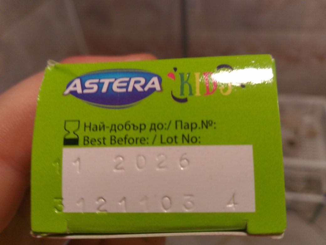 Паста за зъби Astera Kids 6+
