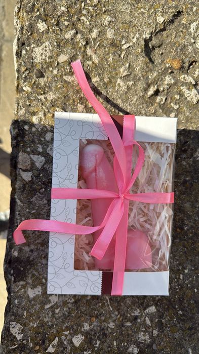 Букет от соеви свещи