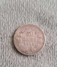 Moneda 50 bani 1900 - 4000 lei