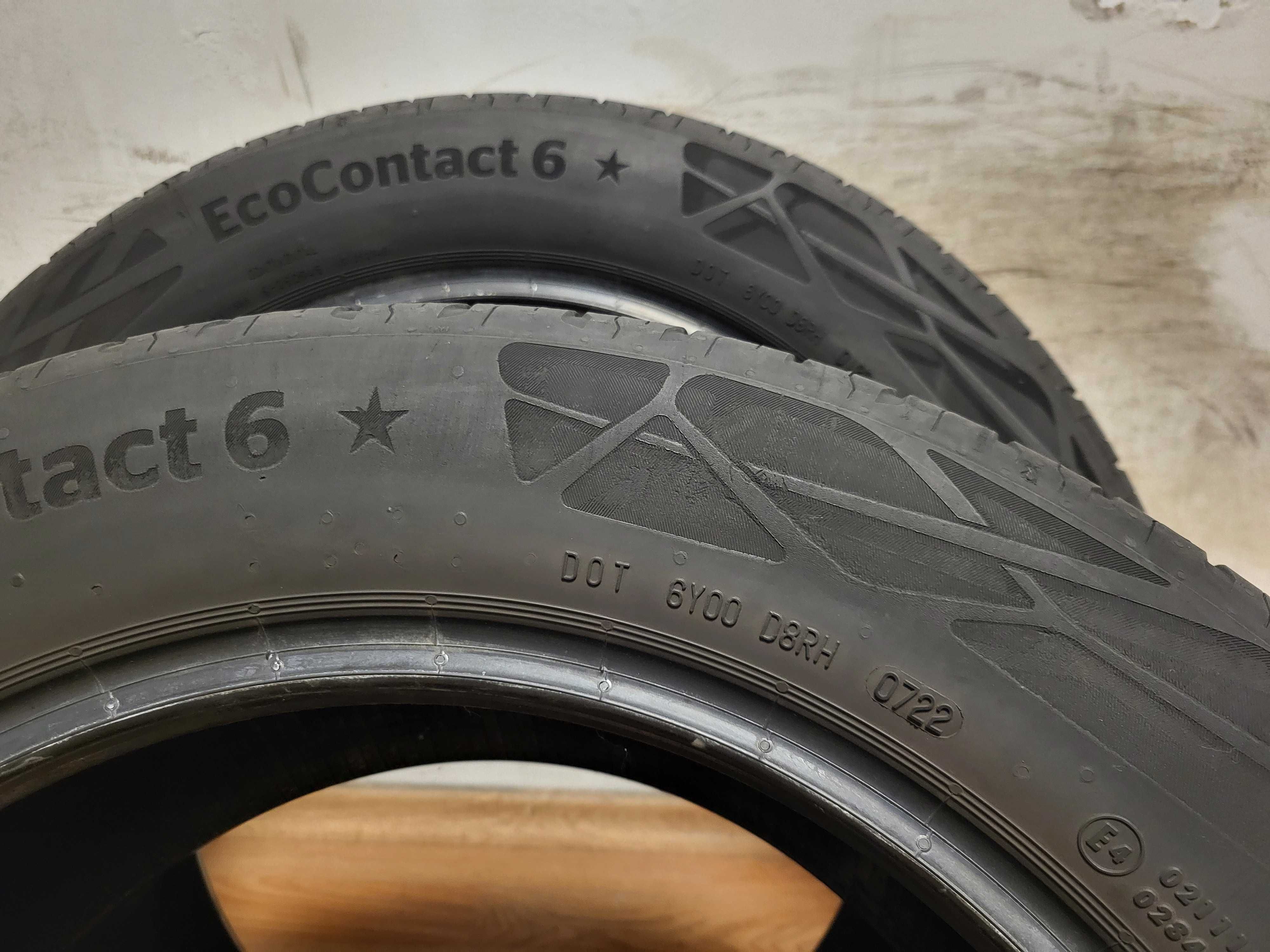 2 бр. 225/55/17 Continental DOT0722 / летни гуми