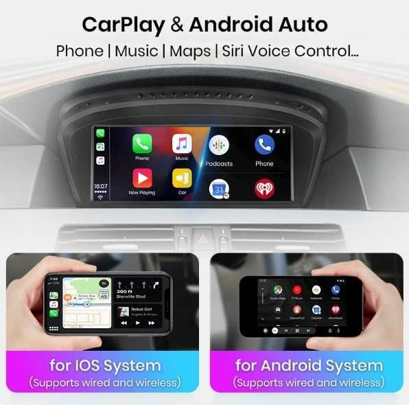 Navigatie Android BMW E60 / E90 4GB / 8GB RAM