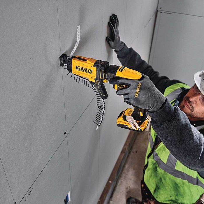 ПРОМО - DeWALT Комплект за гипсокартон - Такер , Винтоверт и Фреза 18V