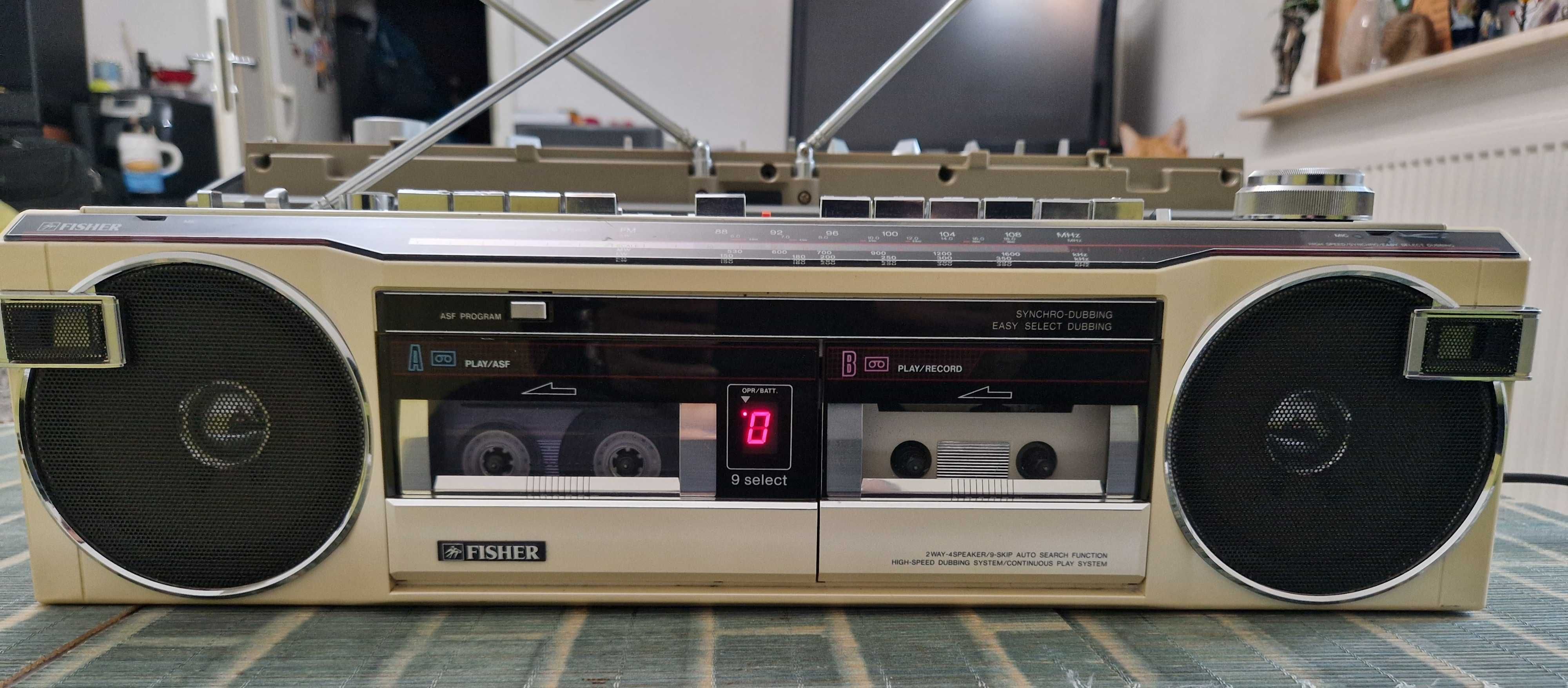 Radio casetofon vintage Fisher ph w875l