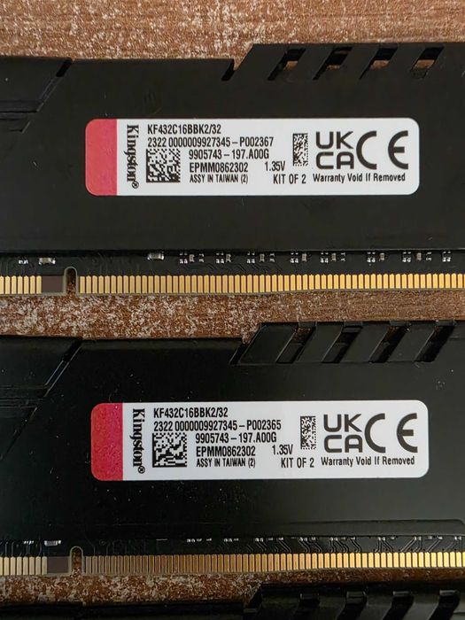 Kingston Fury Beast 64GB DDR4 3200MHz (4x16GB)