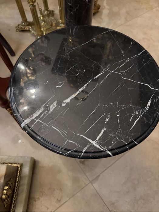 Masuta din bronz masiv- blat marmura