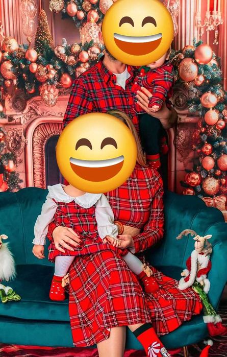 Комплект коледни дрехи