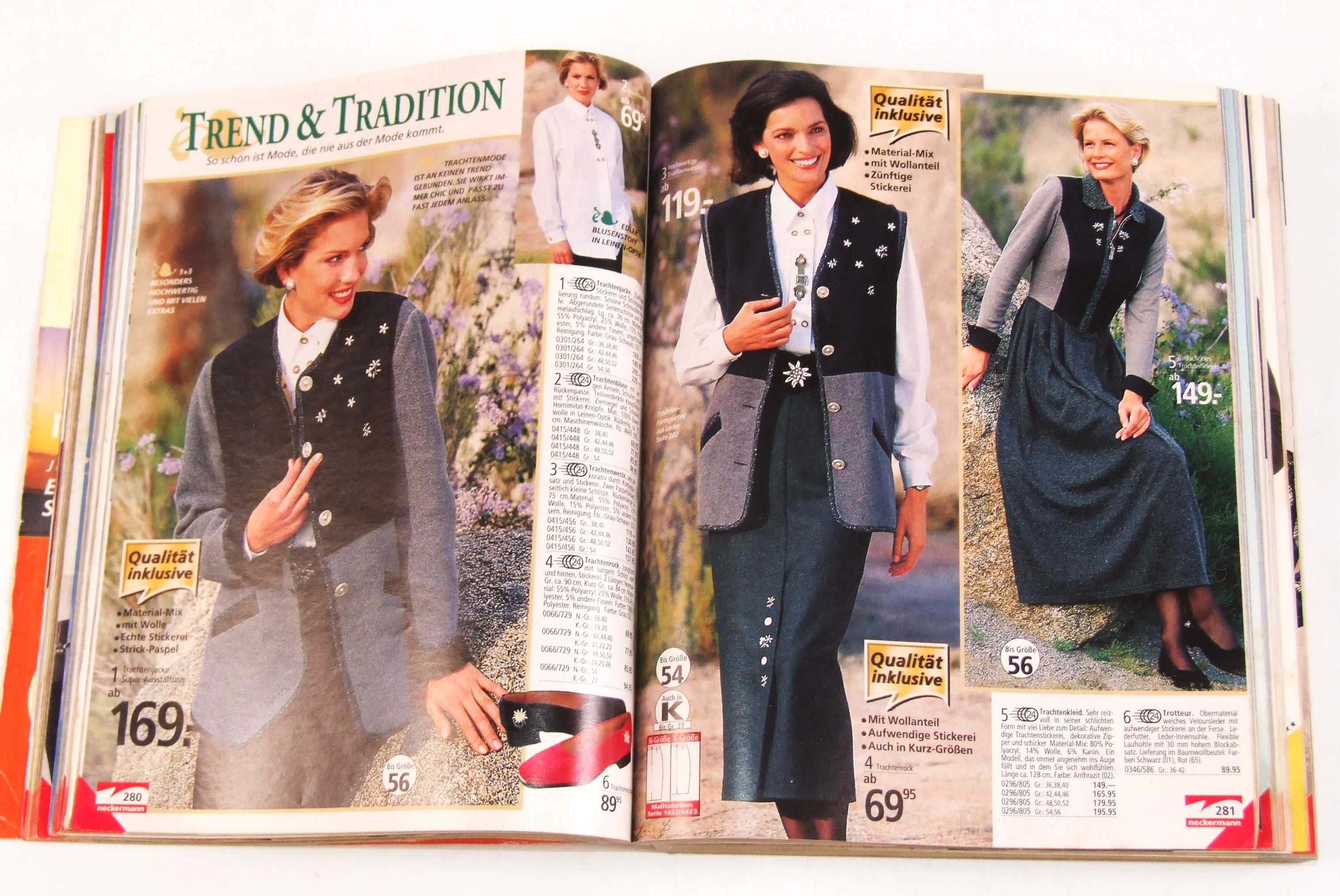 Catalog de moda NECKERMANN (Germany), 1430 pagini, 1999, stare f buna