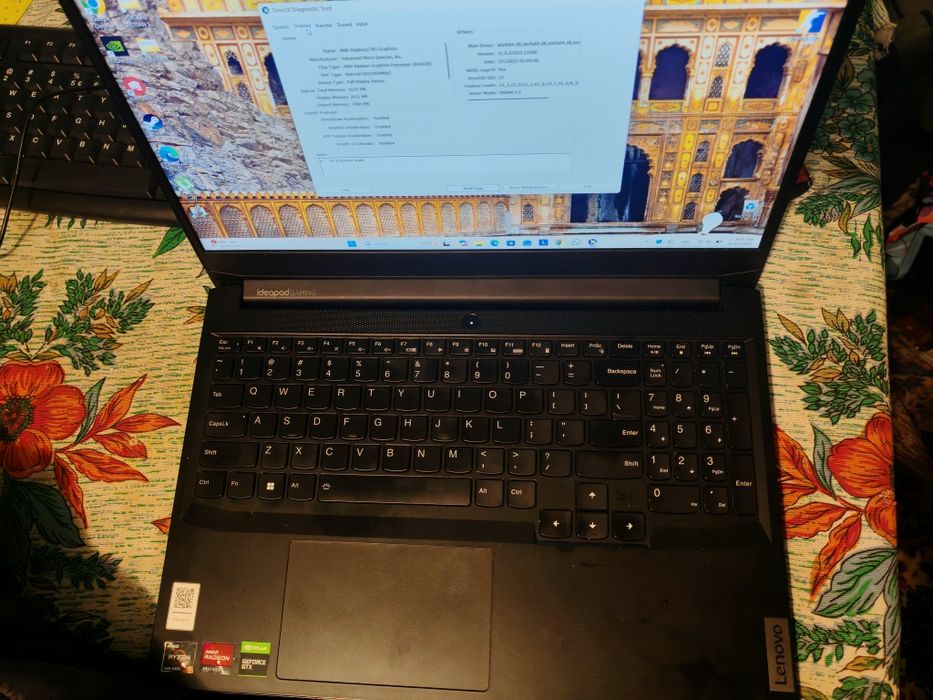 Laptop Lenovo ideapad gaming 3, 15ACH6
