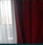 Set doua draperii 200×235 cm si carlige noi, calitative !