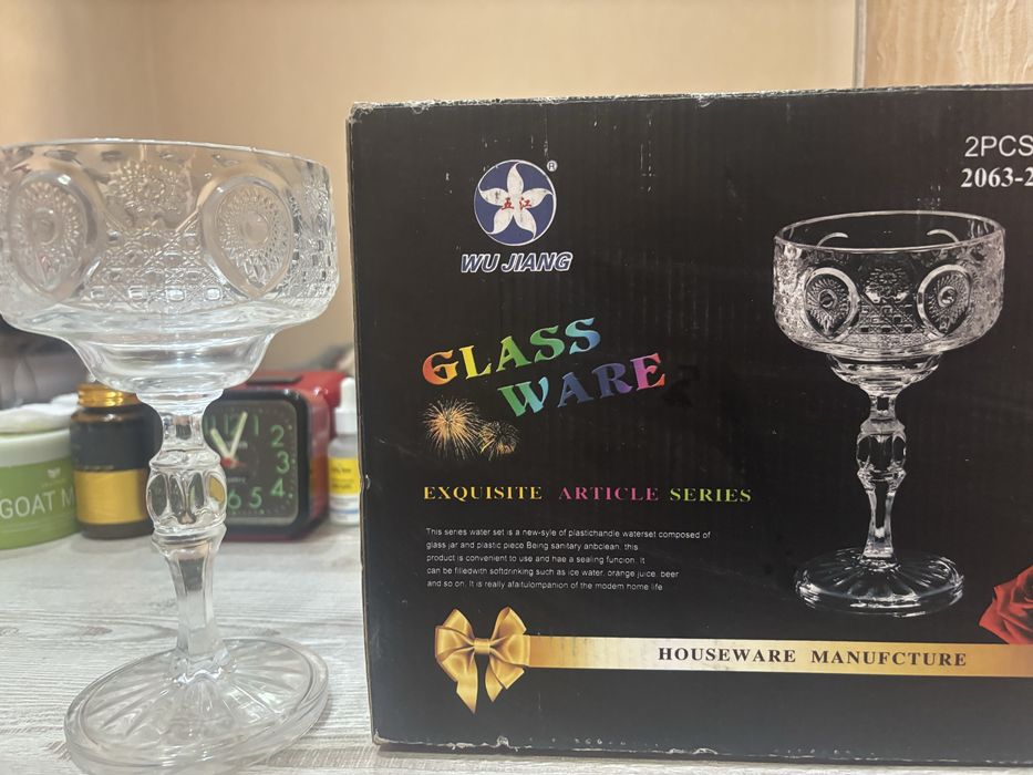 Вазочки из стекла