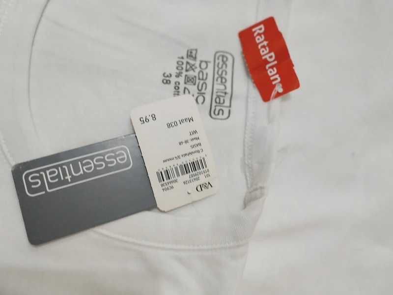 Tricou damă alb mânecă. .